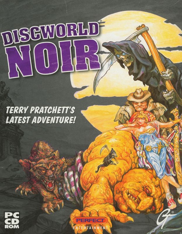 DiscWorld Noir box art for Playstation